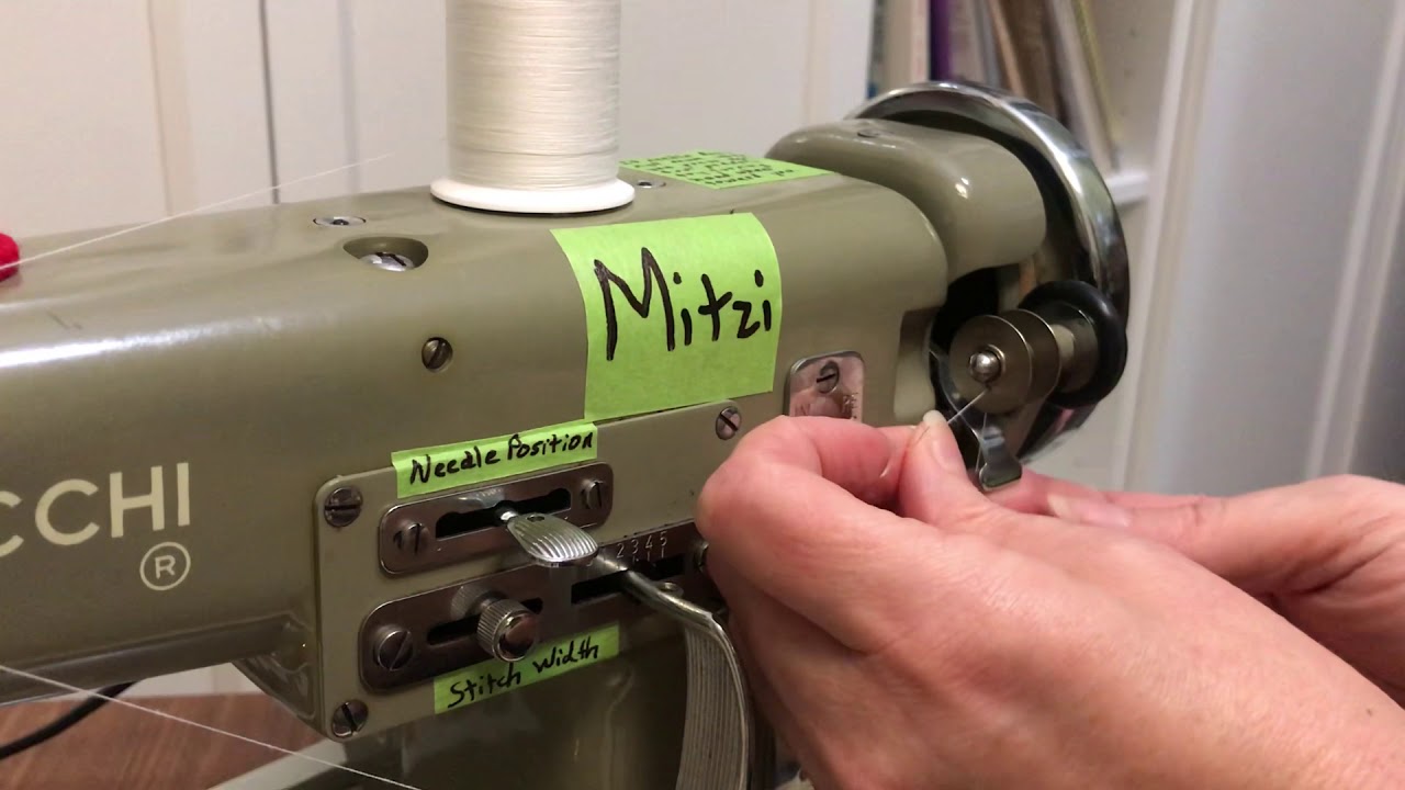 Necchi BU Mira Part 5 - Refilling the Bobbin