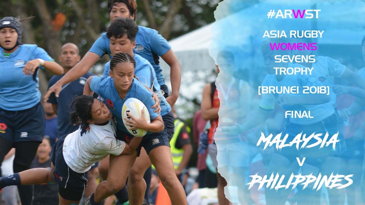 Asia Rugby Women Sevens Trophy 2018 Malaysia v Philippines