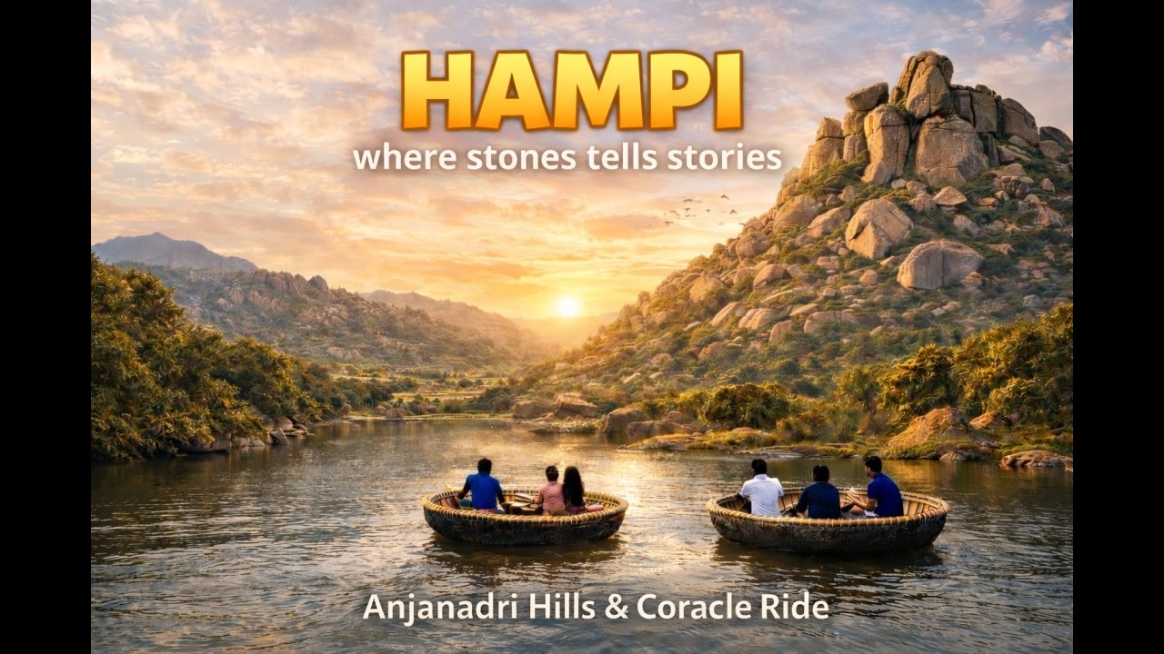 Hampi 🏛️ | Where Stones Tell Stories ✨