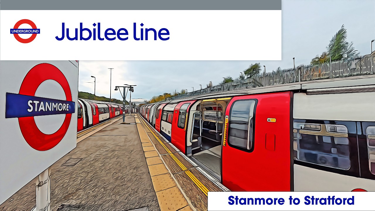Stanmore to Stratford | Jubilee Line 4-Mic Surround