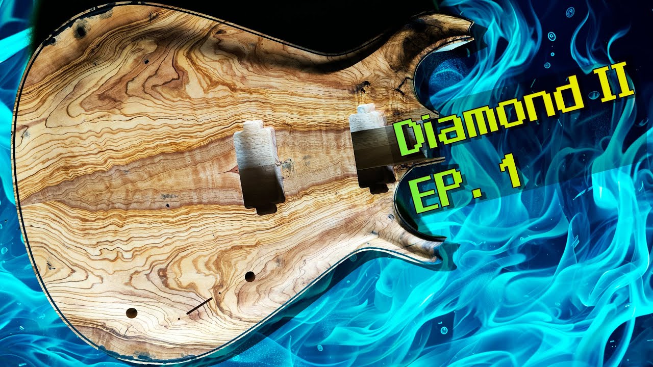 Construyendo un Cuerpo de GUITARRA (Una de las MADERAS Mas INCREIBLES que he Visto NUNCA)