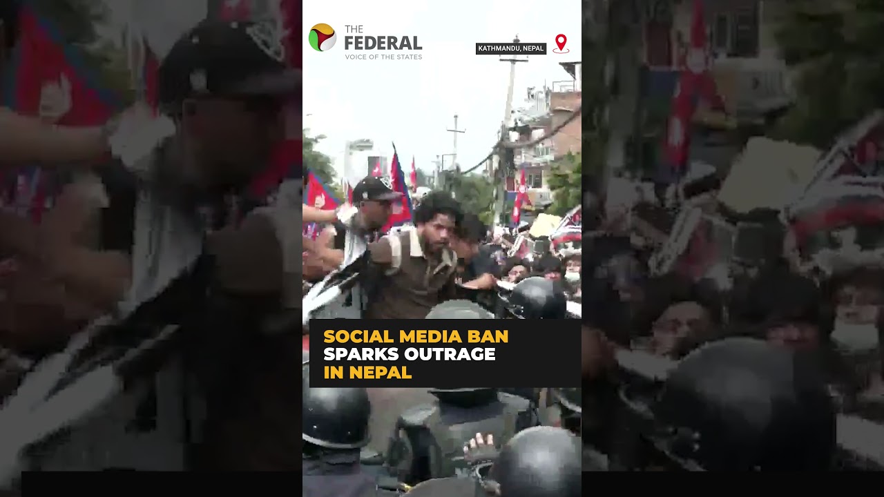 Nepal erupts: At least 6 dead in protester-police clash in Kathmandu | #shorts