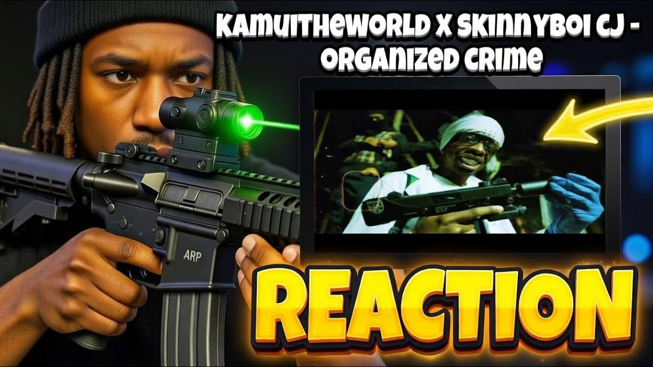 THESE YN'S!! kamuitheworld x skinnyboi cj - organized crime (Official Video) REACTION! 🌎🔥 #yns 