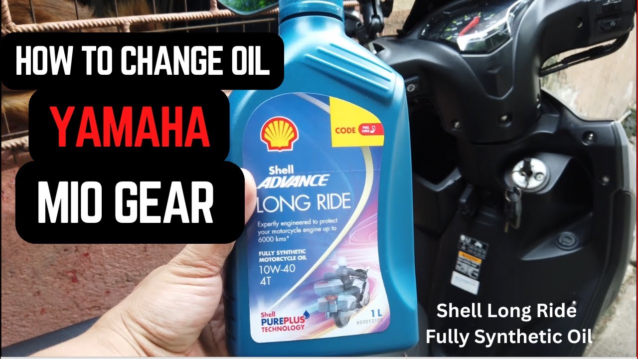Mio Gear 125 Change Oil