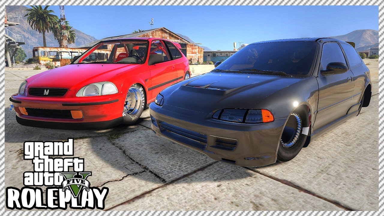 GTA 5 Roleplay - Hilarious Honda Civic Drag Boyz Disaster | RedlineRP #261