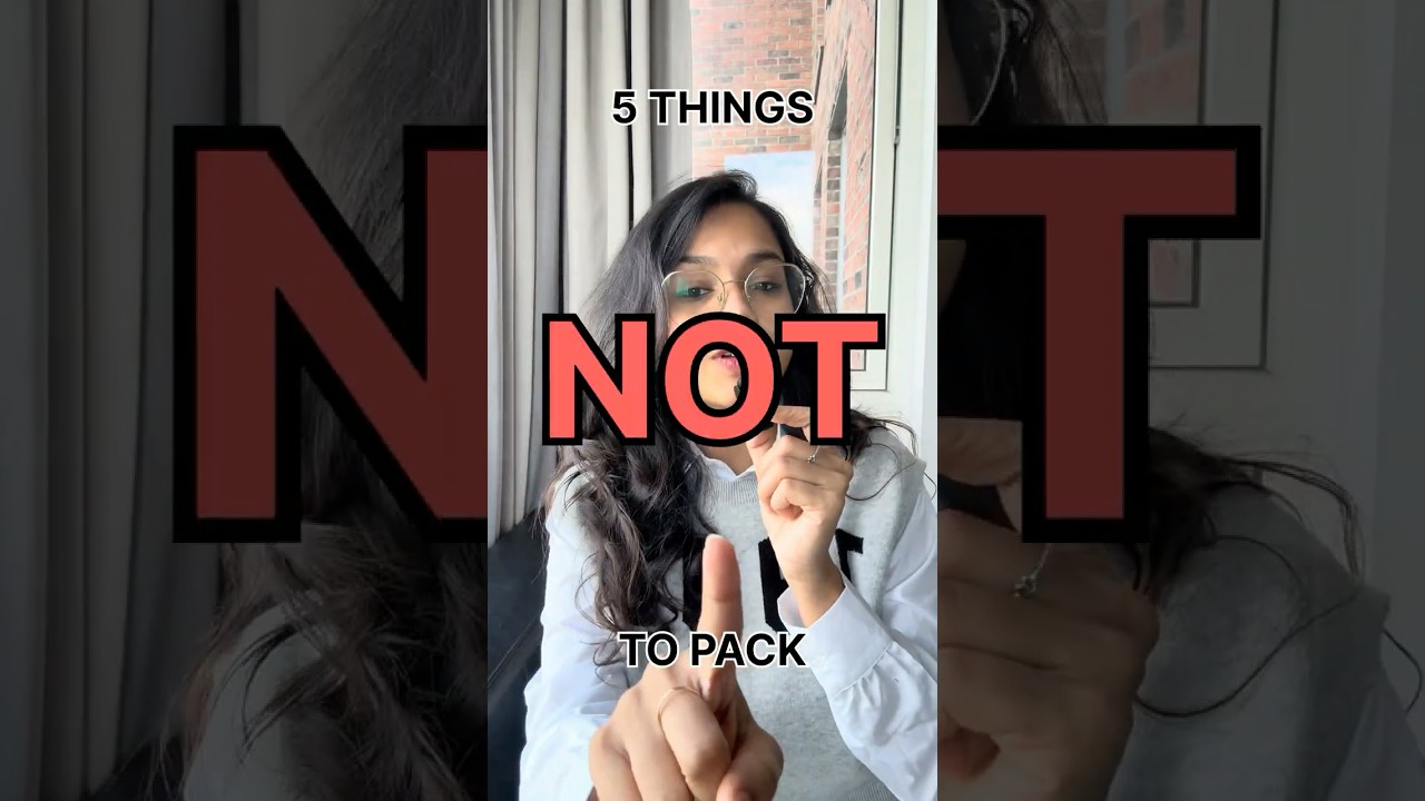 What NOT to pack as an International Student coming to Ireland for Studying!