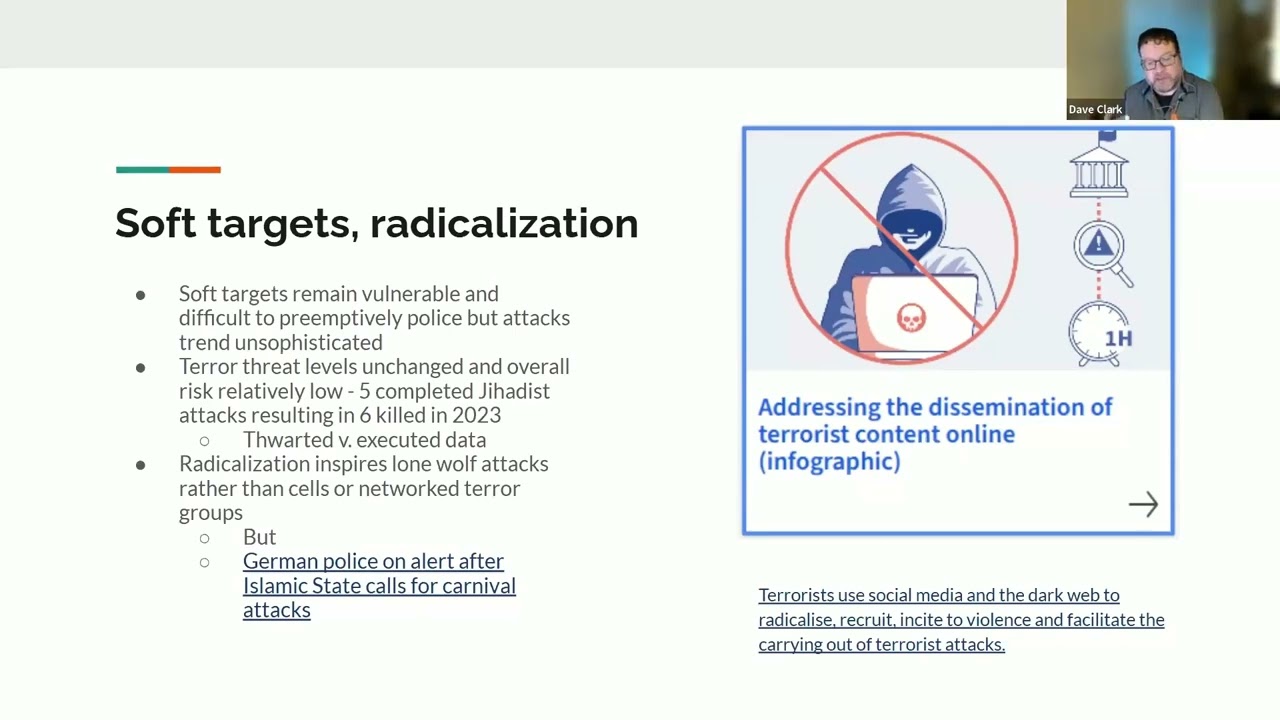 Dave Clark on terror attacks in Europe | Global Security Briefing | February 28, 2025