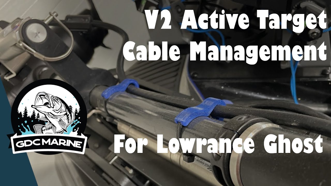 Lowrance Ghost - Active Target Cable Guide V2 Install - GDC Marine