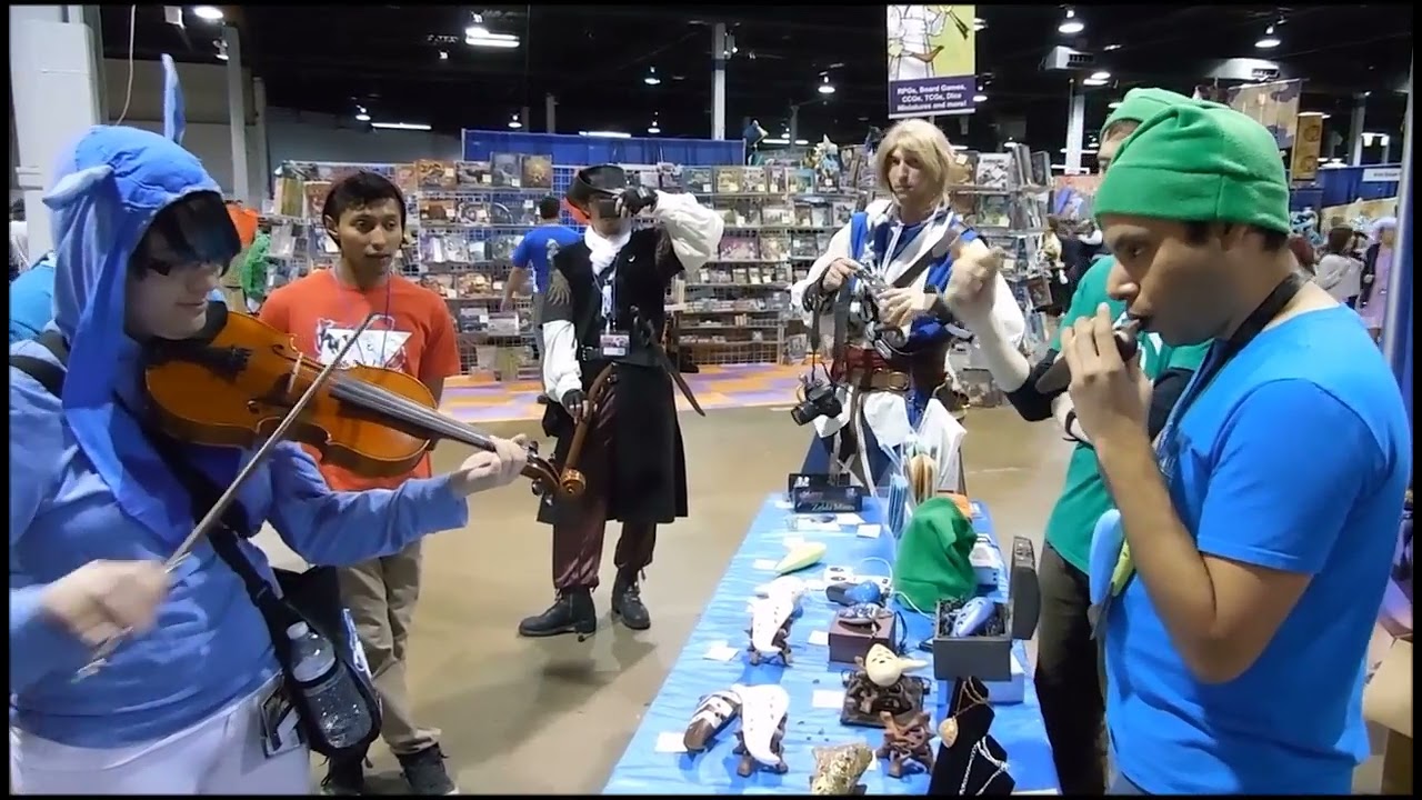 ACen 2014 DocJazz Tetris Duet with Violinist