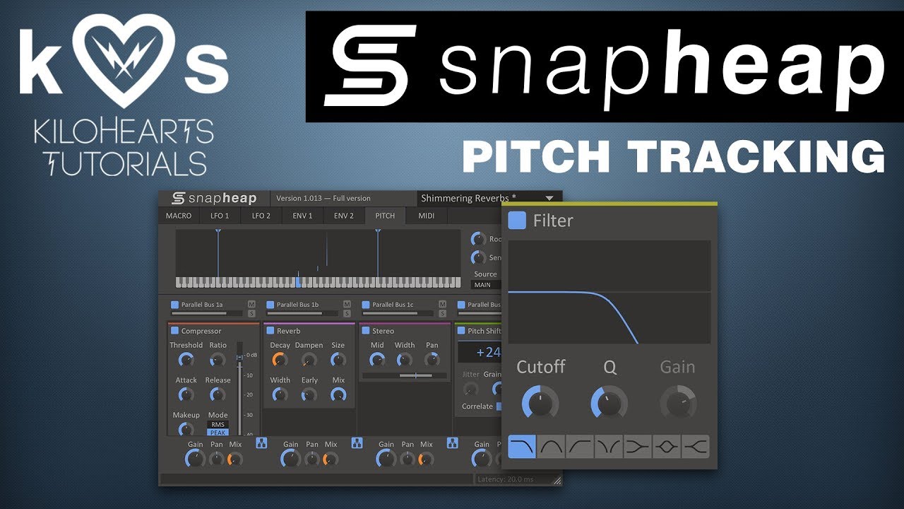 Pitch Tracking in Snap Heap