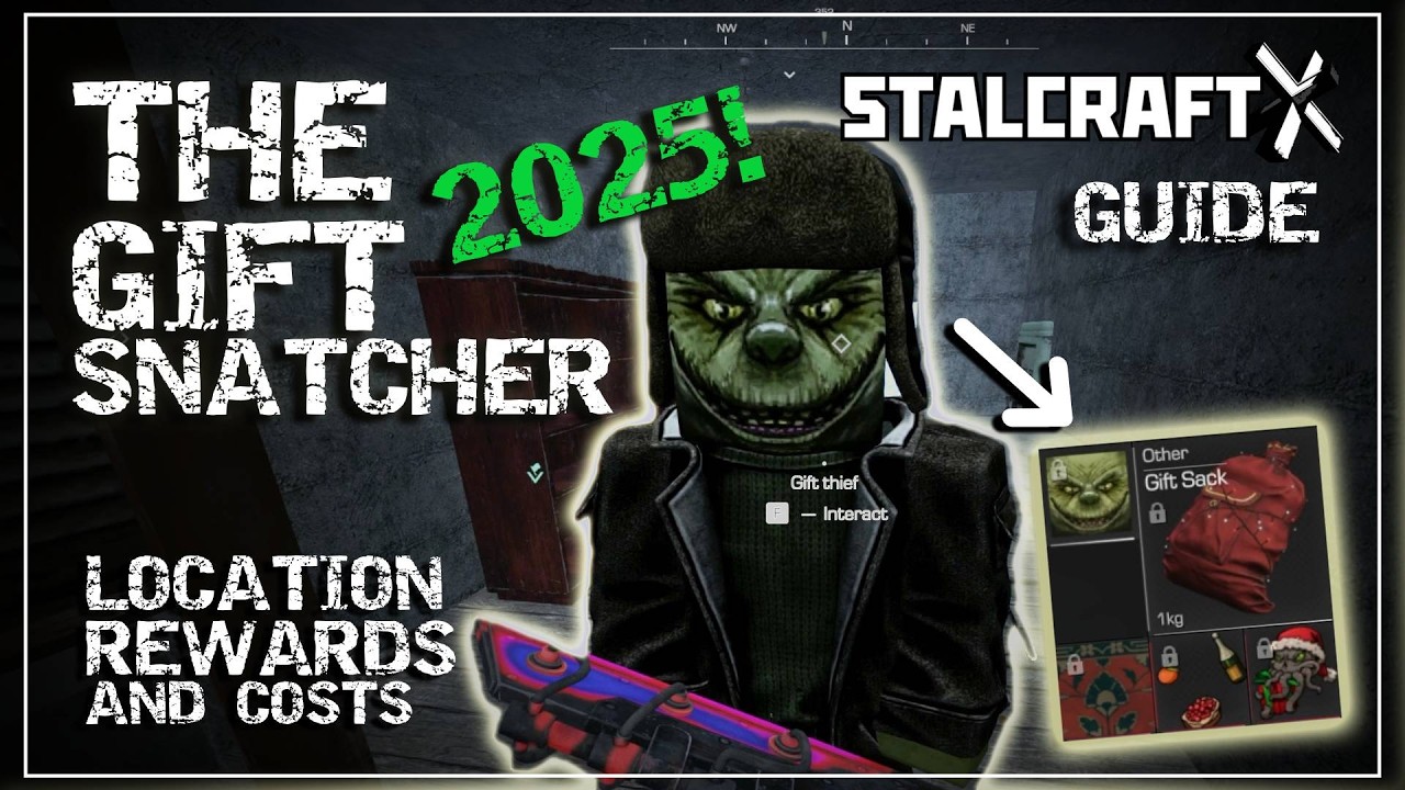 Где найти торговца *ГРИНЧА* в зимнем событии 2025 года в Stalcraft X | Stalcraft X