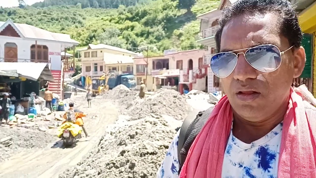 Impects of cloud bursting at village Dharli near Gangotri(2)