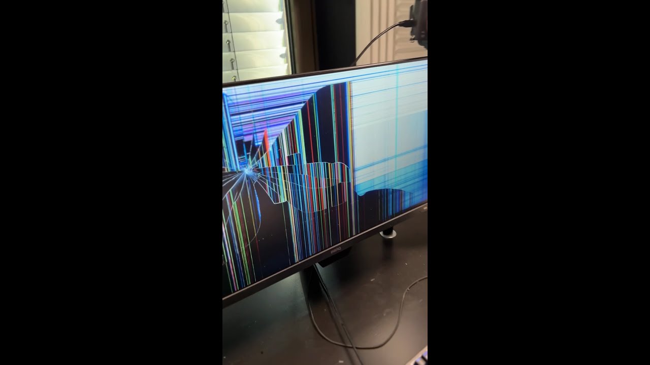 Monitor wegen Minecraft AUSRASTER ZERST&Ouml;RT