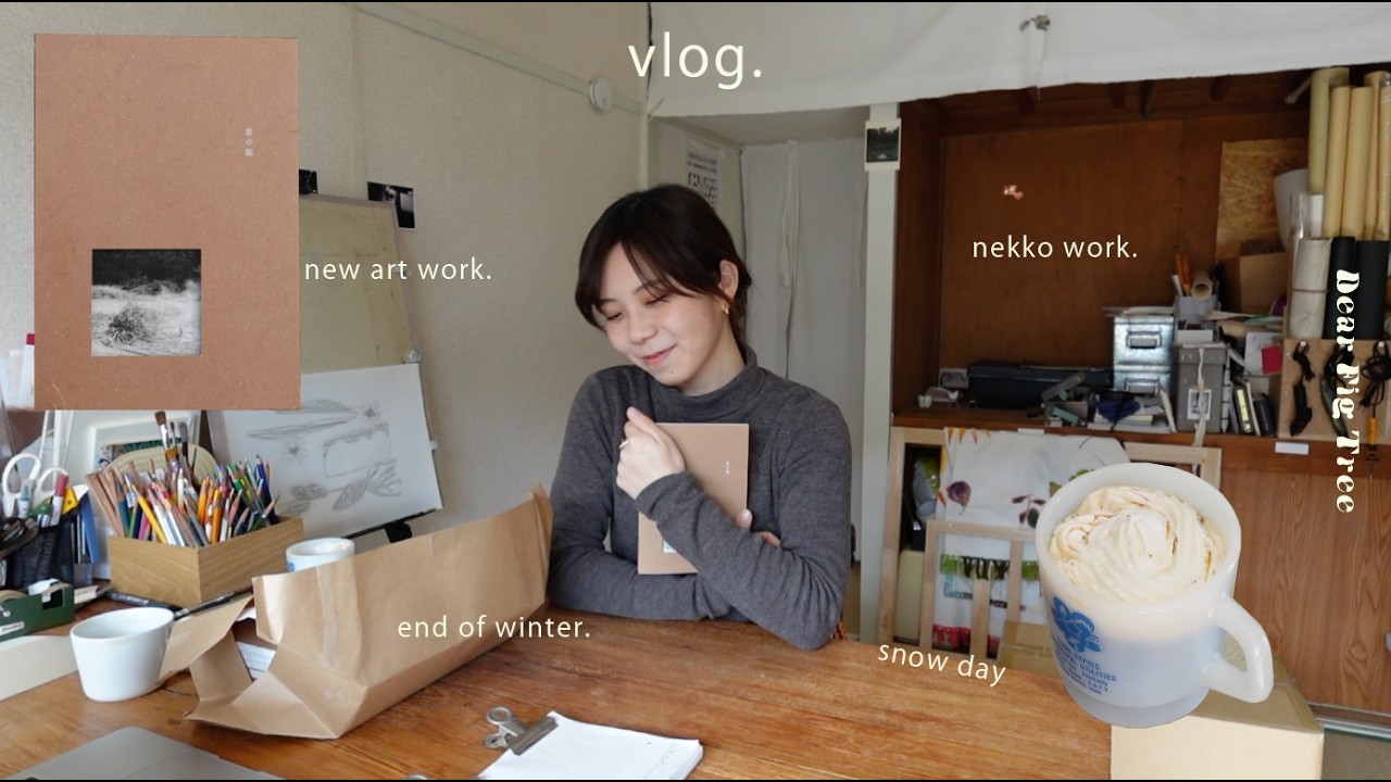 写真詩集が手元に届いた日！、ウィンナーコーヒー、新しい挑戦の制作、参鶏湯と手作り水餃子 etc...