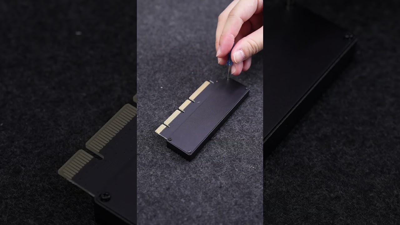 ACASIS 32Gbps NVMe M.2 SSD to PCIe X16/X8/X4 Card #pc #tech #ssd #adapter #unboxing #pcbuild #diy