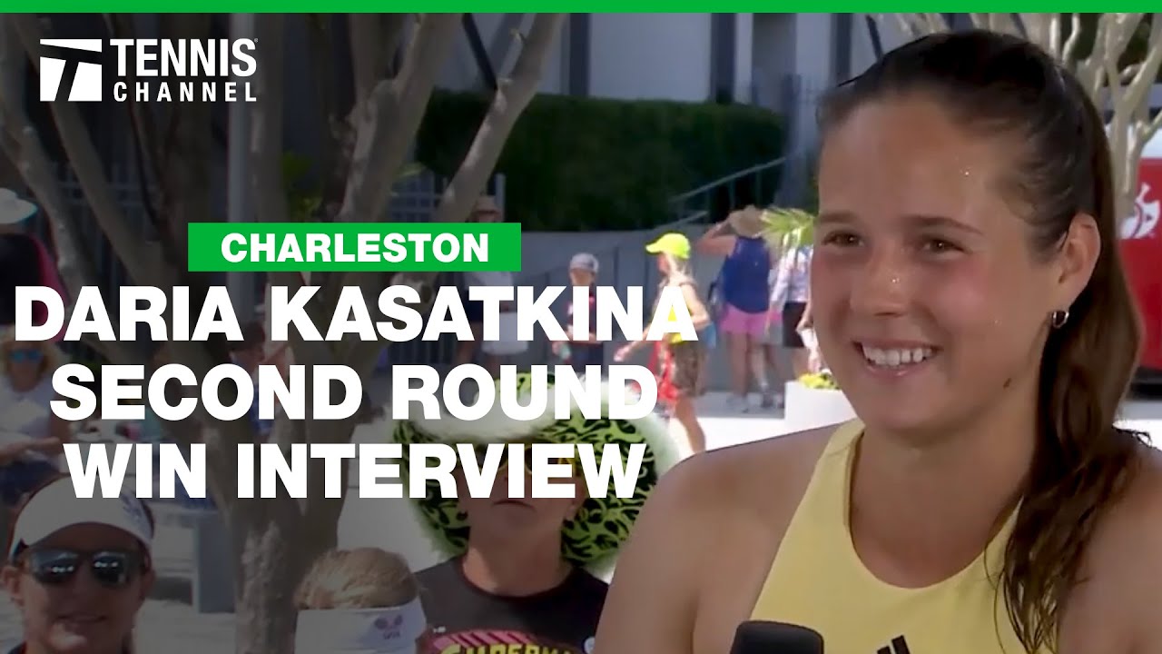 Daria Kasatkina Reflects on First Win as an Aussie | 2025 Charleston