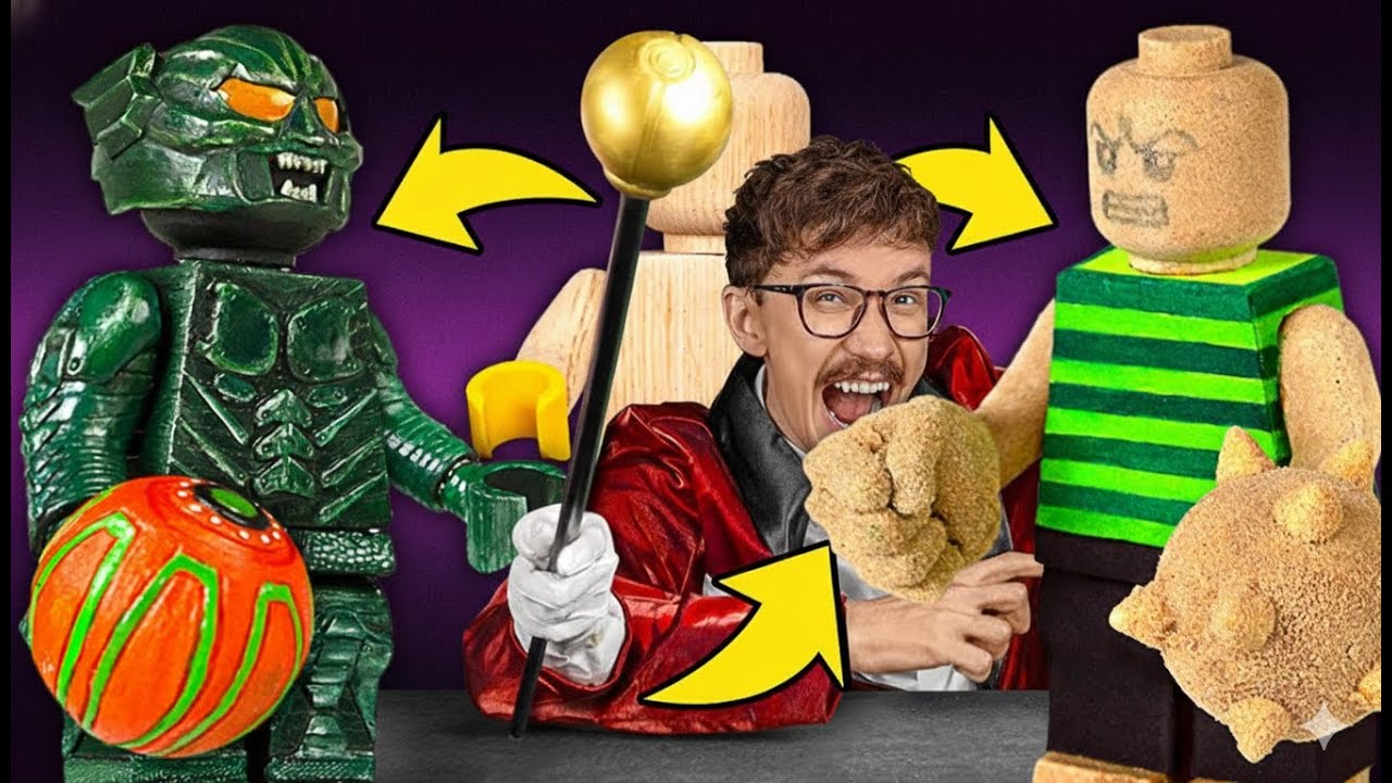 Sandman et Green Goblin fait de Lego ӀӀ Spider-Man dans l'univers Lego!