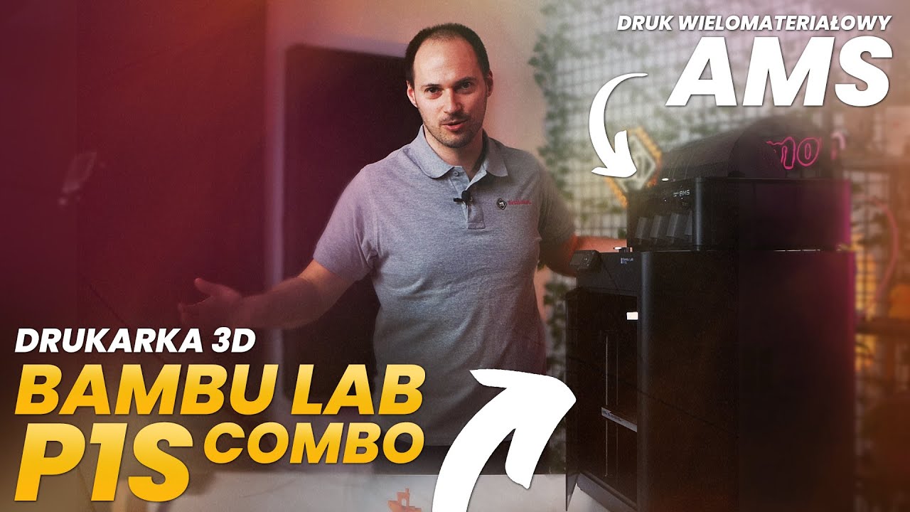 Bambu Lab P1S Combo Unboxing Drukarki 3D