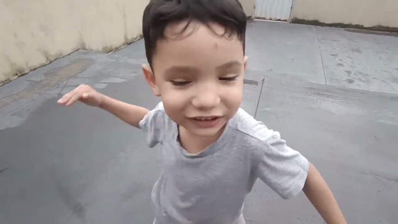 Samuel e sua bike...