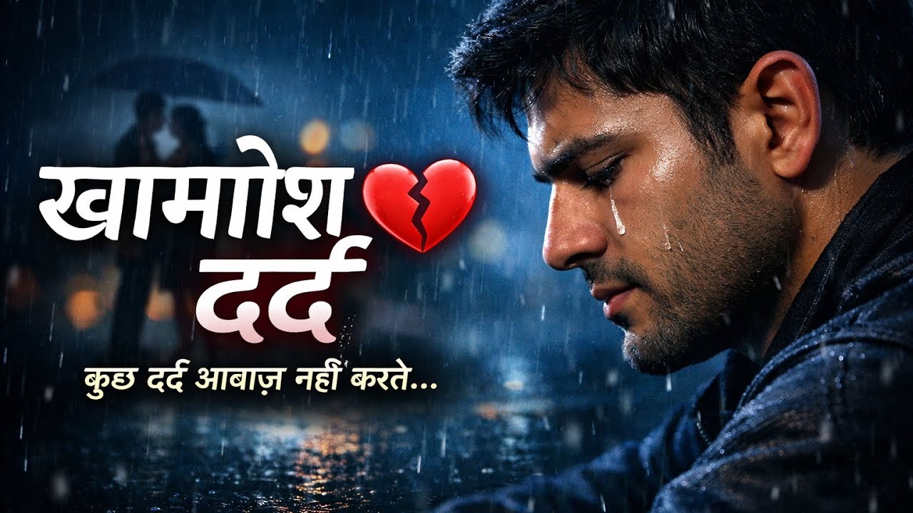 Khaamosh Dard 💔 | Very Sad Hindi Song 2026 | Heart Touching Breakup Song | Emotional Love Song