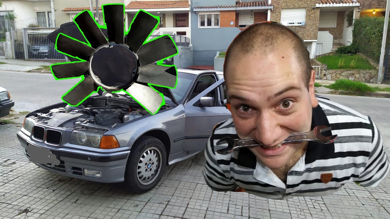 Cambio paleta ventilador y encausador - BMW 325i E36