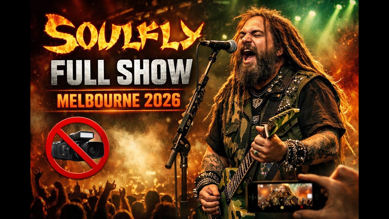 SOULFLY FULLSHOW MELBOURNE 2026