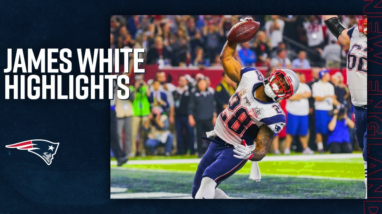 Highlights from James White&rsquo;s Patriots Career
