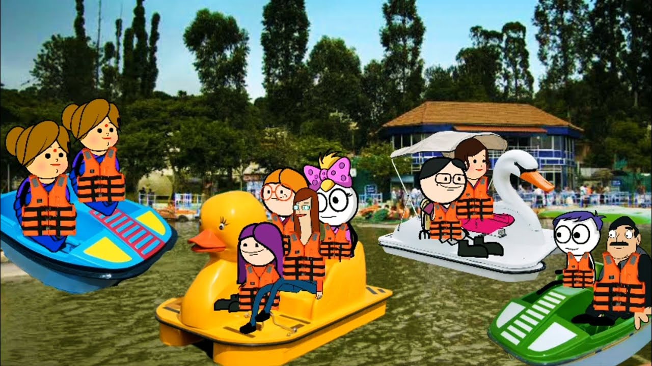 மிதி படகு🚣&zwj;♂மிதித்து பழகு😍🥳🤩🤣|  poomari comedy in tamil | kumari  @kcc_tweencraft  bomma padam