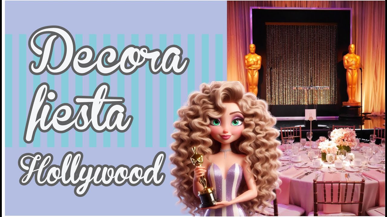 Estilo Hollywood: Transforma tu Celebración en un Evento VIP | Decoración de fiestas