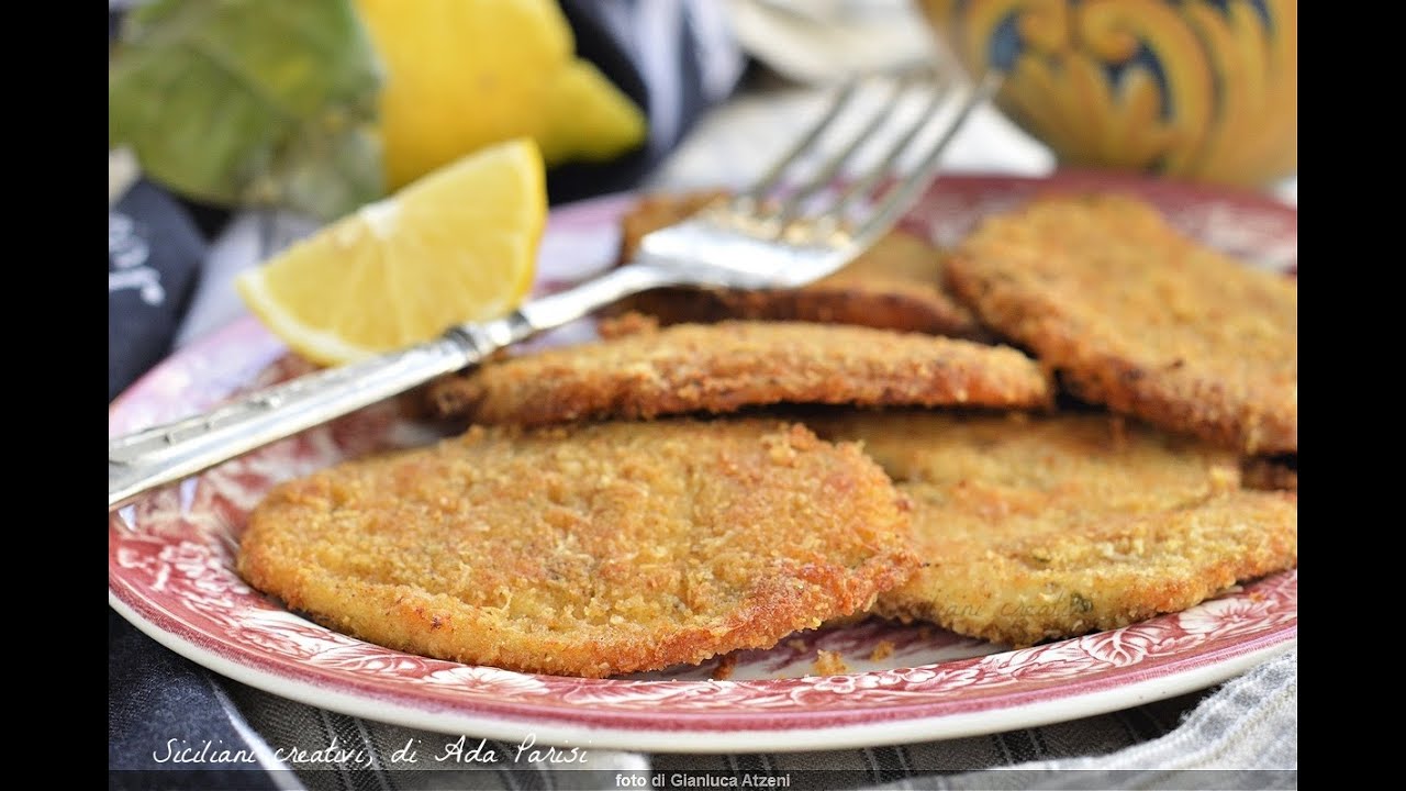 Cotolette alla palermitana (al forno) - Baked sicilian cutlets