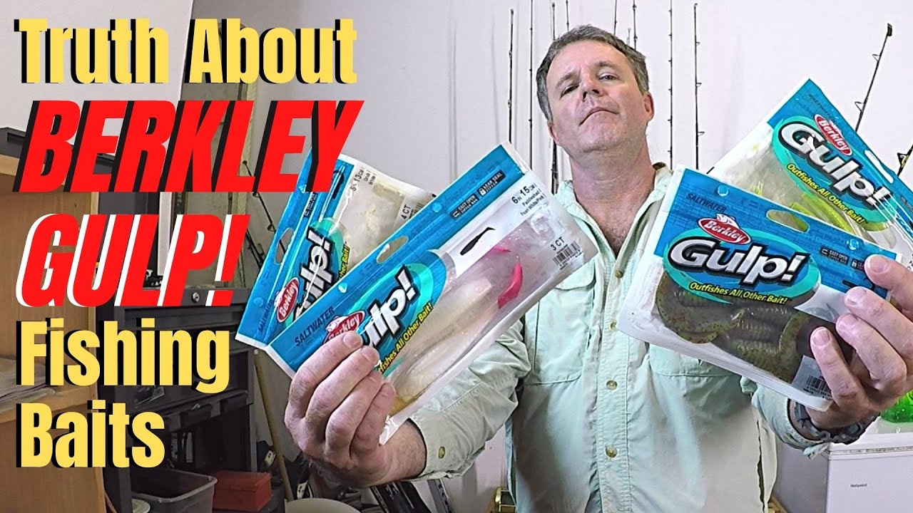 Truth about BERKLEY GULP! fishing baits vs. other brands of soft plastic fishing lures