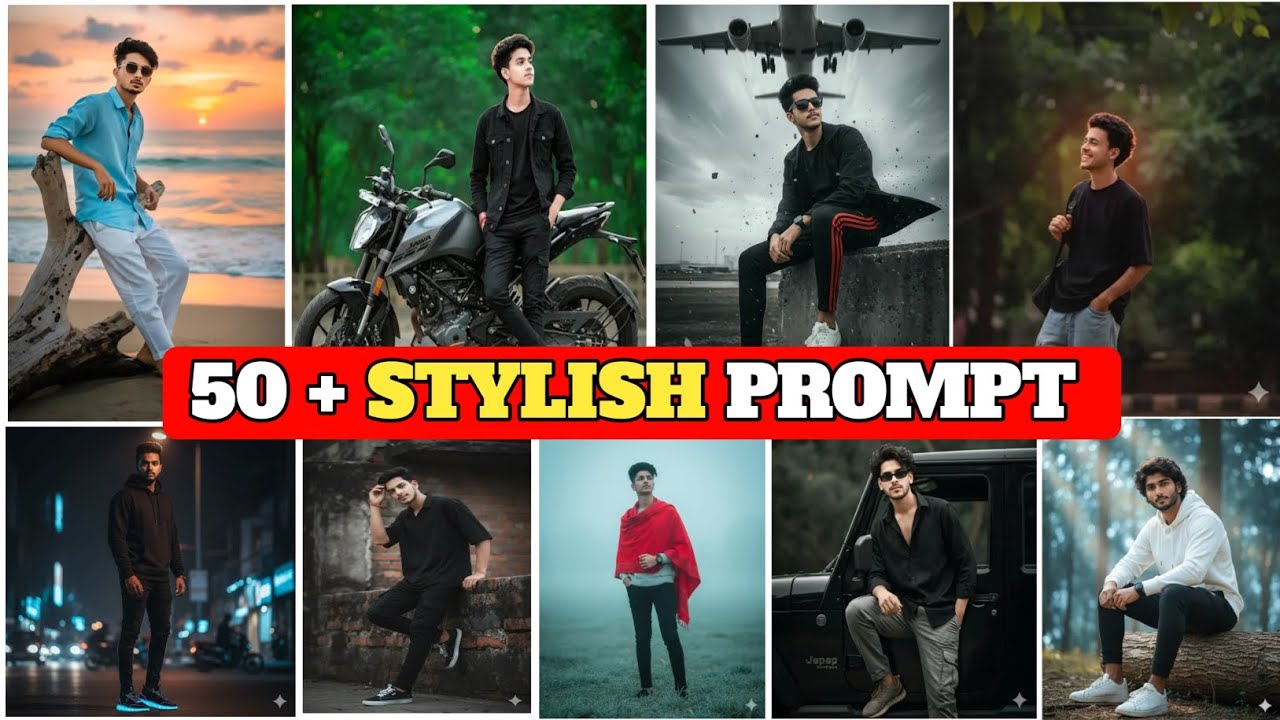 New Trending Viral Gemini AI Prompts for Boys | New Viral Photo Editing Ai Prompt l #gemini #ai 