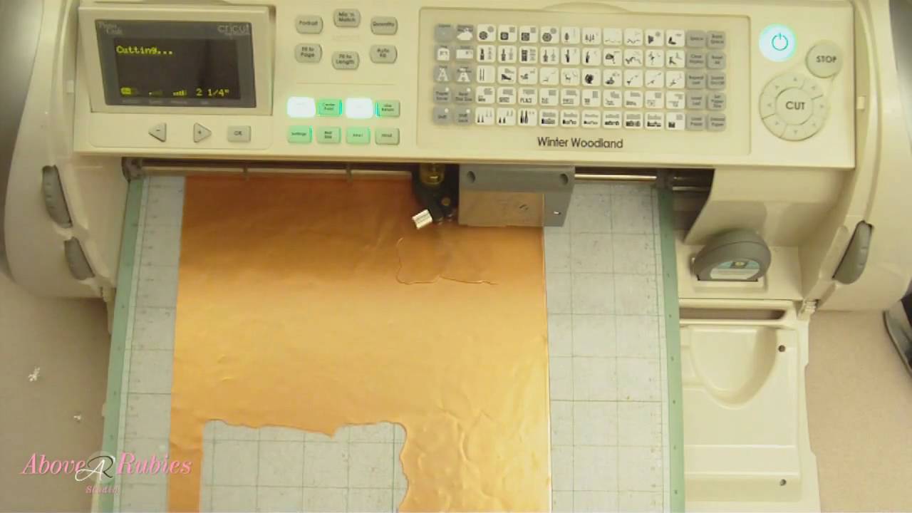 How to Cut Foil with the Cricut Expression or Create