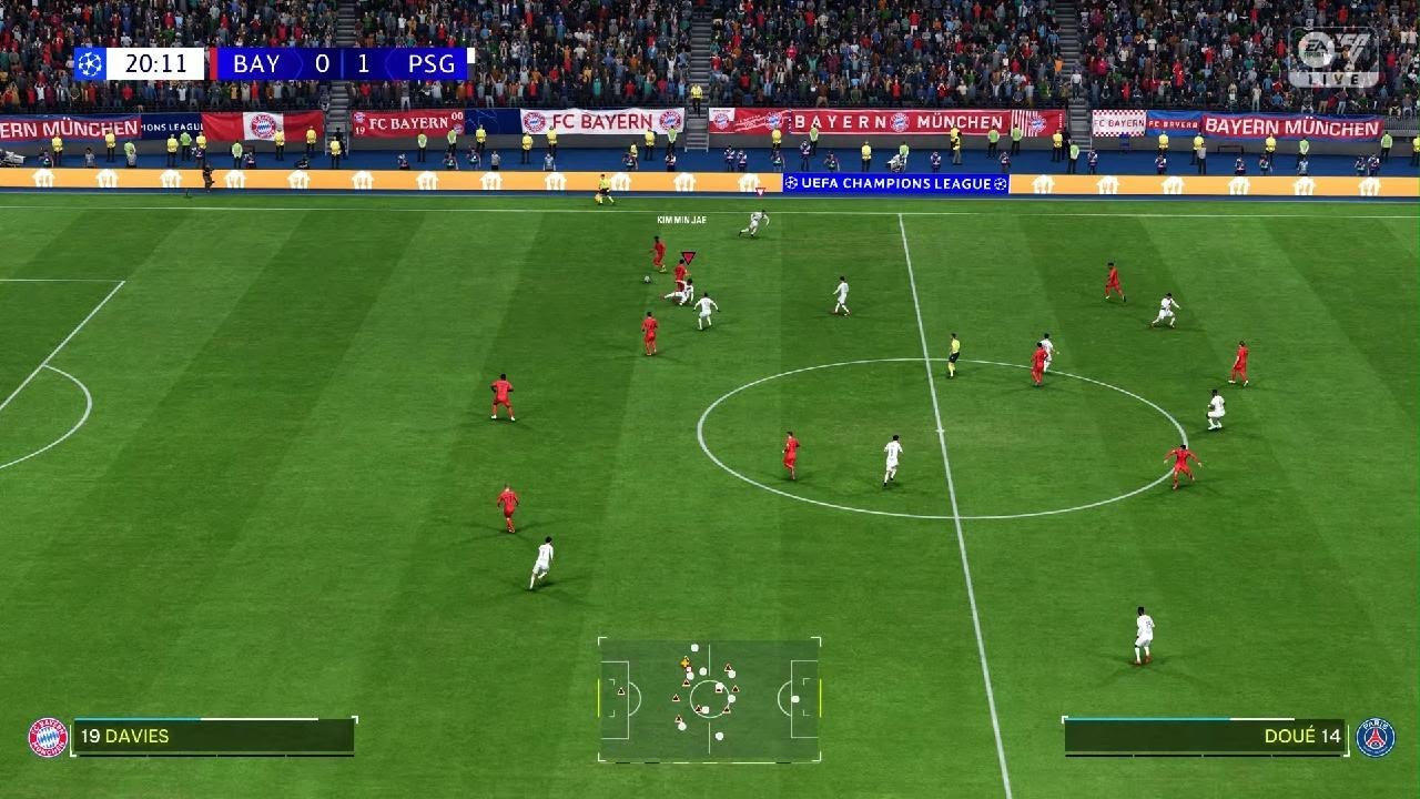 EA SPORTS FC 25 UEFA CHAMPIONS LEAGUE  LEAGUE PHASE PSG VS BAYERN MUNICH