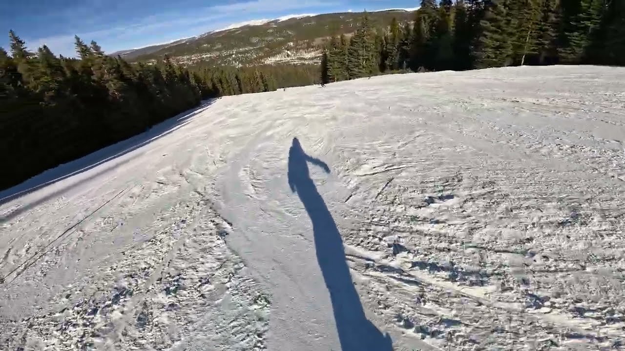 Snowboarding at Winter Park, Colorado 