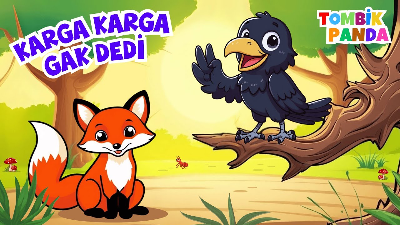 Karga Karga Gak Dedi 🐦 Eğitici ve Eğlenceli Çocuk Şarkıları 🎵 Çizgi Film 💛