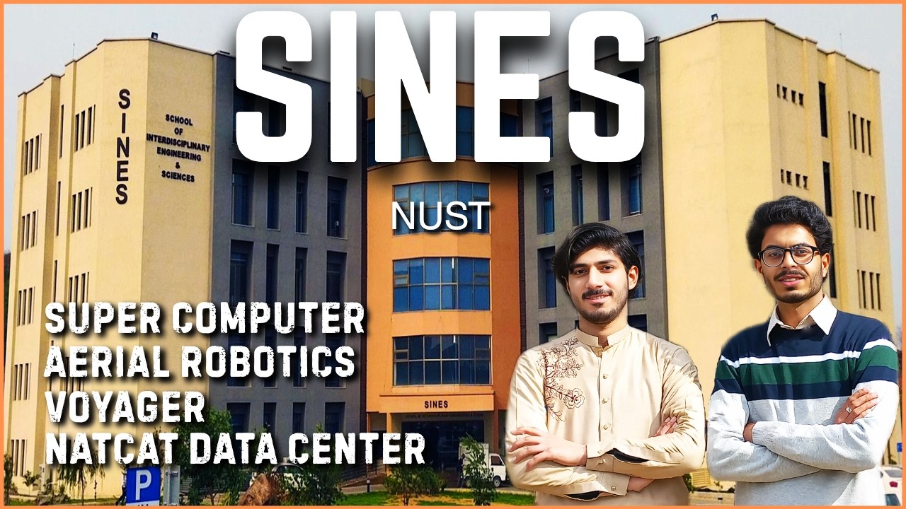Внутри SINES NUST 🤯 | Курсы, суперкомпьютер, экскурсия по секретным технологическим лабораториям ...
