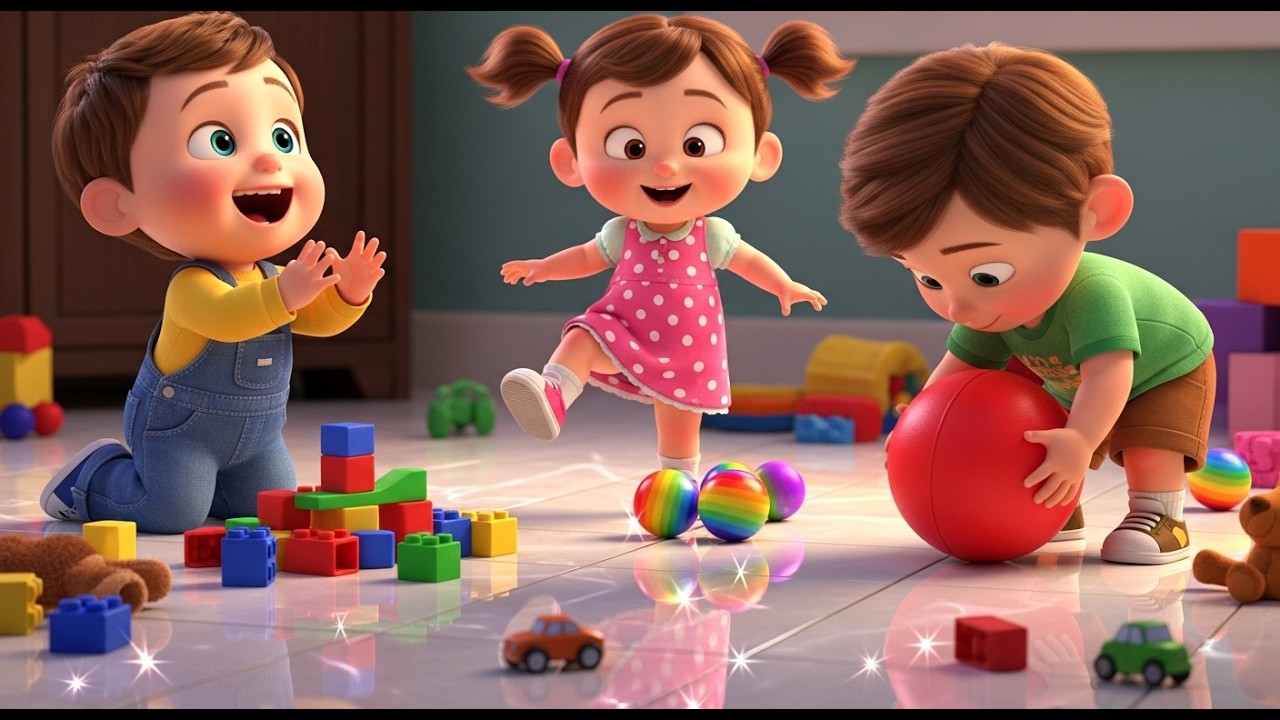 Clean Up Happy Song – Fun & Educational Kids Rhyme Teaching Good Habits and Many More Songs! 🧹🎶👶