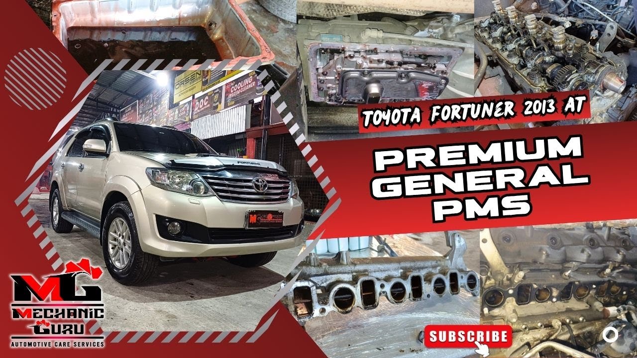 TOYOTA FORTUNER 2013 AT | GENERAL PMS by MG Autoworx