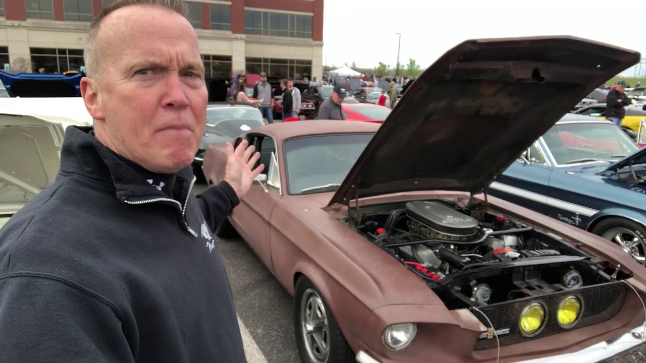 1967 Shelby GT500 at Dayton Cars & Coffee.