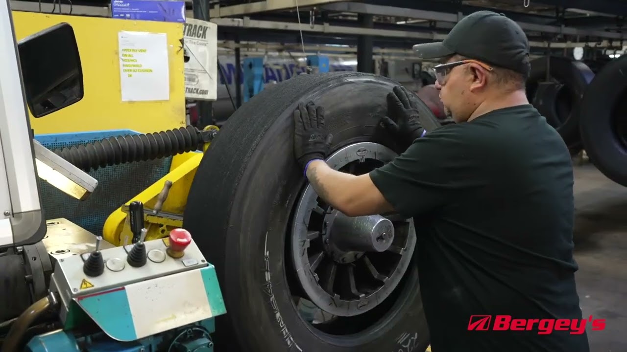 Retread Tire Plant Tour - Repairs and Extrusion