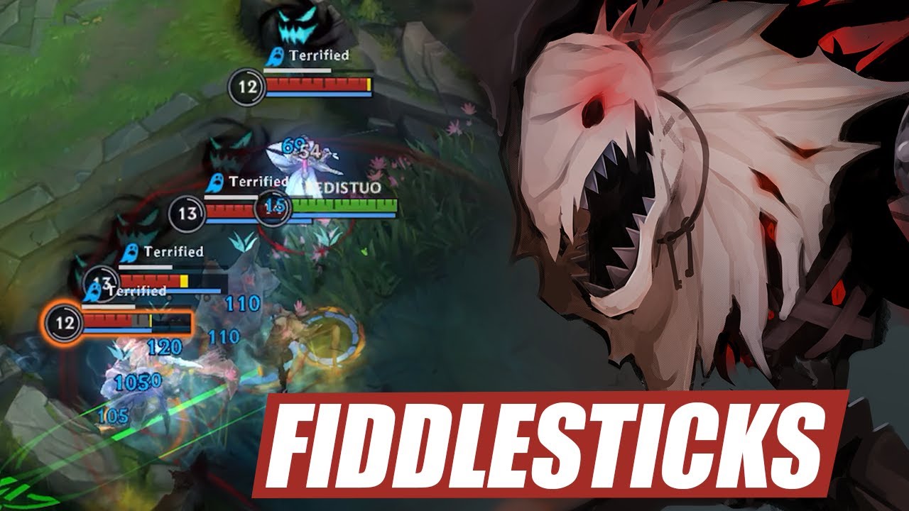 Wild Rift Fiddlesticks Gameplay New Champion (Build & Runes)