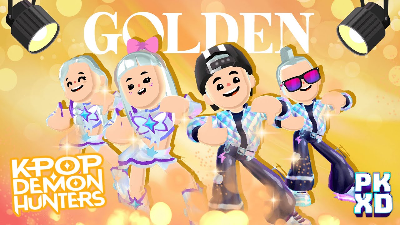 🎵 &ldquo;Golden&rdquo; Song (K-Pop Demon Hunters) - PK XD Parody 