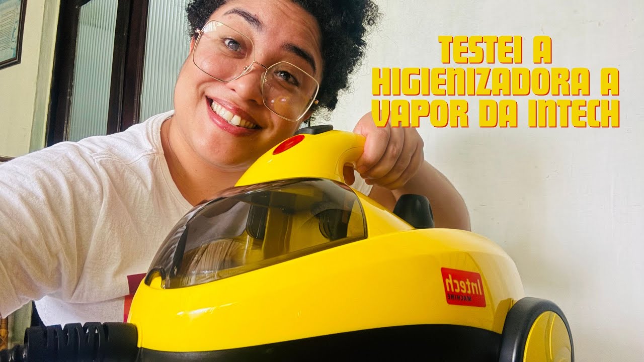 TESTEI A HIGIENIZADORA A VAPOR DA INTECH