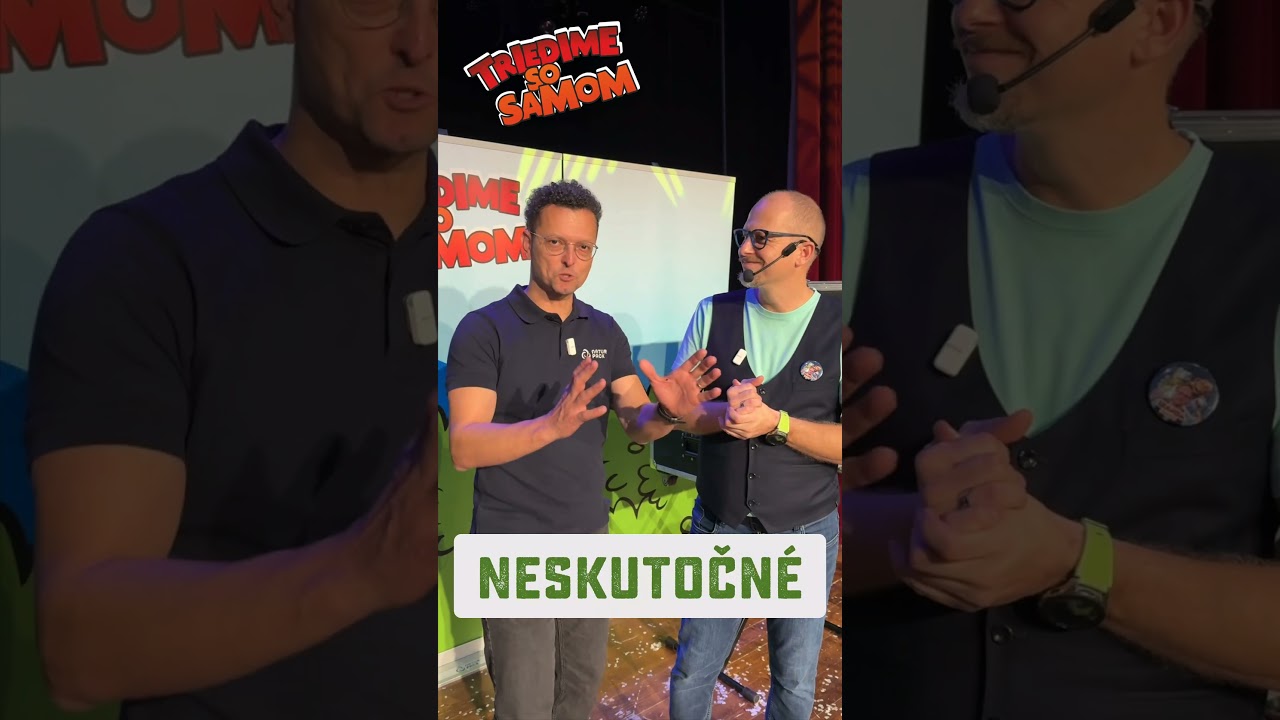 TRIEDIME SO SAMOM, predpremiéra nového zážitkového programu o triedení a zálohovaní