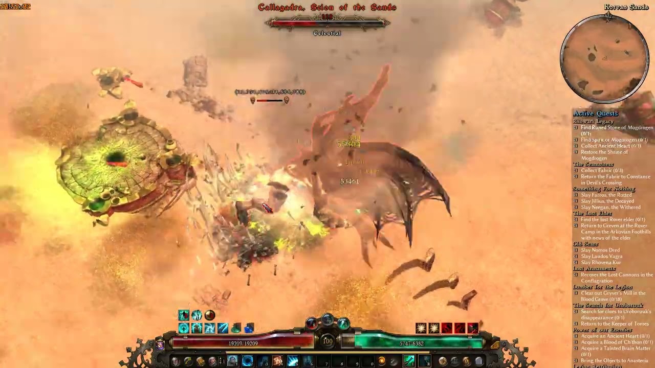 Grim Dawn 1.2.1.6. dw theodin veilkeeper spellbinder callagadra