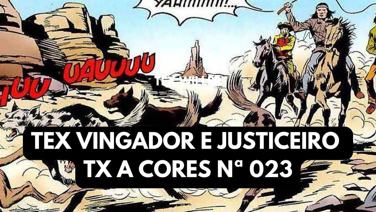 TEX VINGADOR E JUSTICEIRO TXC023