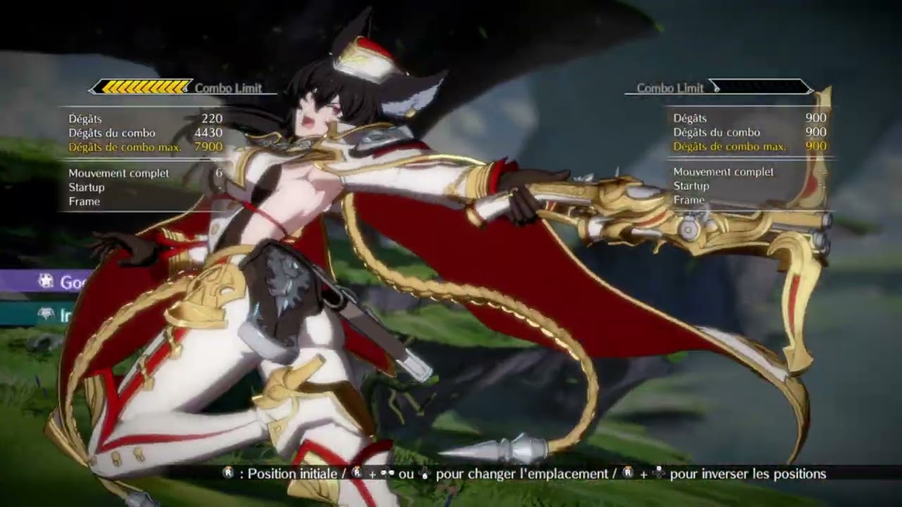 Ilsa Day 1 Combo Exhibition (Granblue Fantasy Versus Rising)