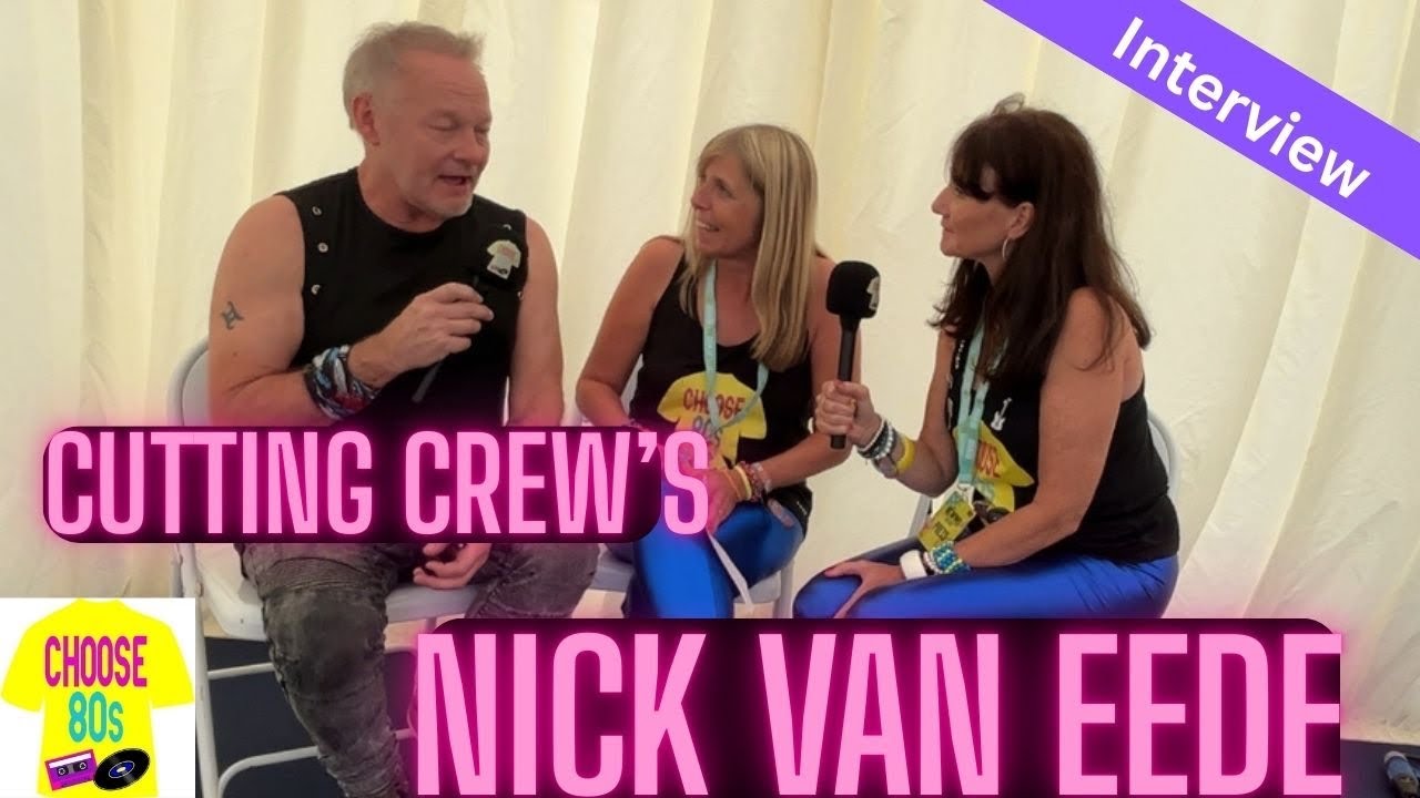 Brief chat with Cutting Crew’s Nick Van Eede at Rewind Festival