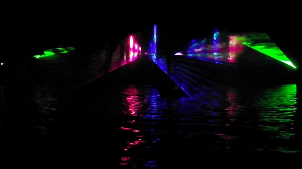 Lichterfest Bodenwerder 2012 -Lasershow- Teil 1/5)